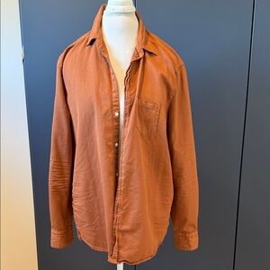 Frank & Eileen Eileen Distressed Button Down Shirt